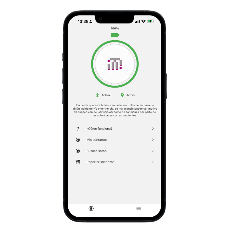 Melior Code | Botón de Pánico | APP